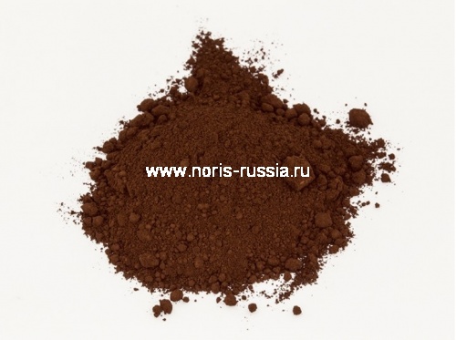 Оксид железа коричневый 686 экстра темный 100 гр., Натуральный пигмент, Kremer
