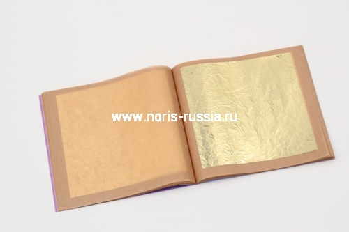 Сусальное золото Русский Стандарт 2,5г., Noris, (91,5мм), 23к, 60л. фото 2