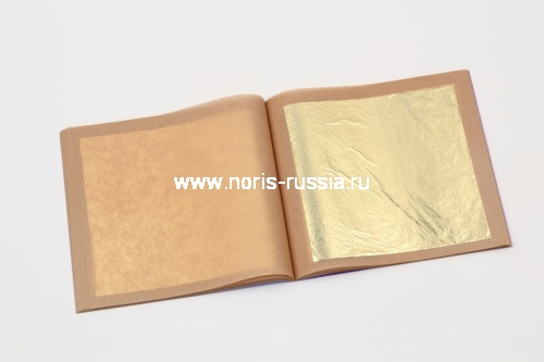 Сусальное золото Русский Стандарт 1,4г., Noris, (91,5мм), 23к, 10л. фото 2