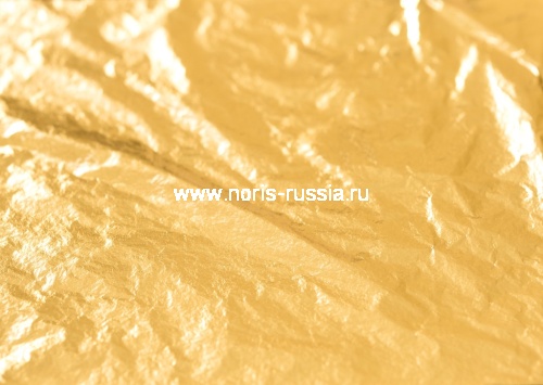 Сусальное золото 1,25г., Noris, Евро стандарт (80мм), 23к, 25л.