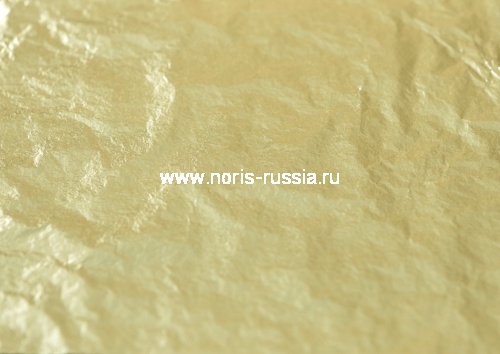 Сусальное золото Лимонное темное 1,25г., Noris, Евро стандарт (80мм), 20к, 25л.