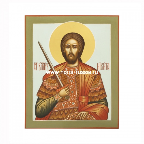 Икона Святой великомученик Никита (17*21 см)