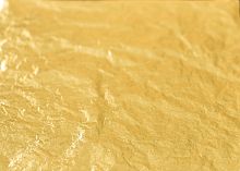 Сусальное золото Желтое 1,25г., Noris, Евро стандарт (80мм), 21к, 25л.