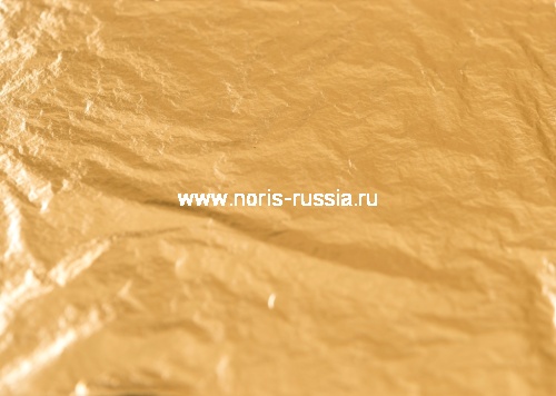 Сусальное золото Красное 1,25г., Noris, Евро стандарт (80мм), 23к, 25л.