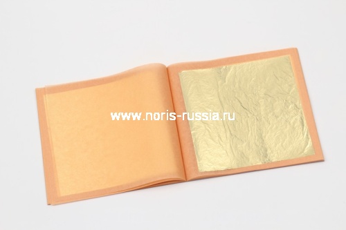 Сусальное золото Русский Стандарт 2г., Noris, (91,5мм), 23к, 60л. фото 2